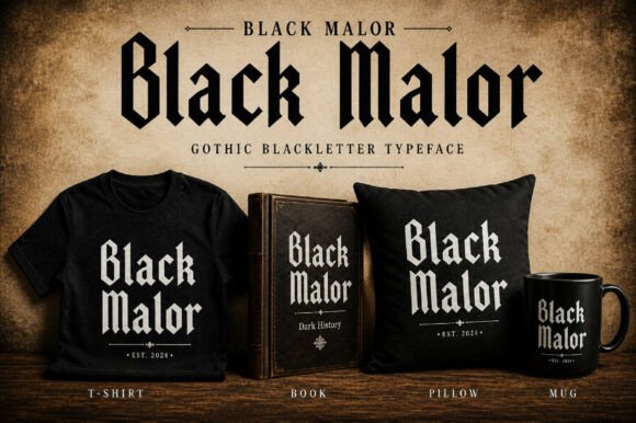 Black Malor: Command Attention with Gothic Authority