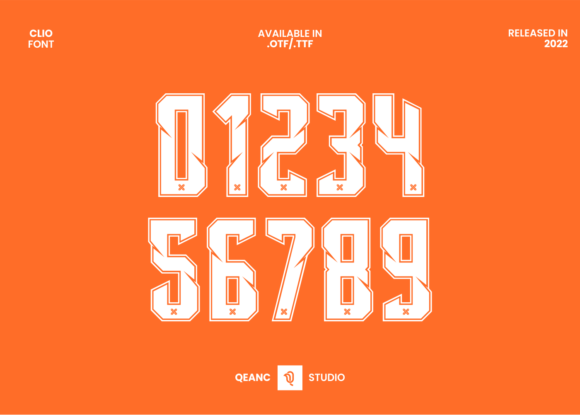 Clio: The Bold Display Font for Sports and Racing
