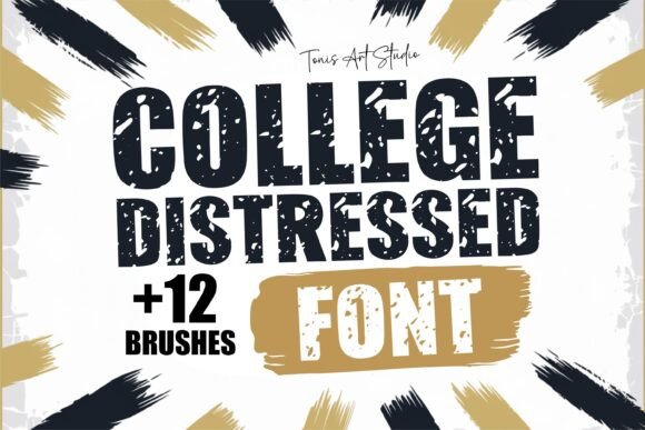 College Distressed: Crafting Authentic Vintage Branding