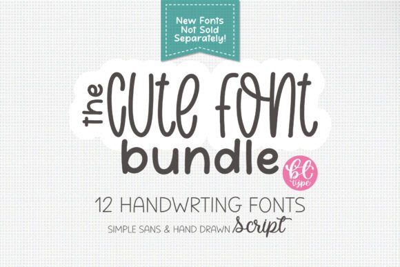 Explore the Charm of The Cute Handwriting Bundle