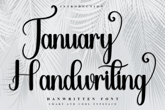 January Handwriting: Capture Festive Spirit in Your Designs