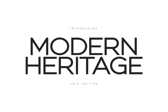 Modern Heritage Void Edition: The Power of Negative Space