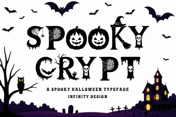 Spooky Crypt: A Halloween Font That Sets the Mood