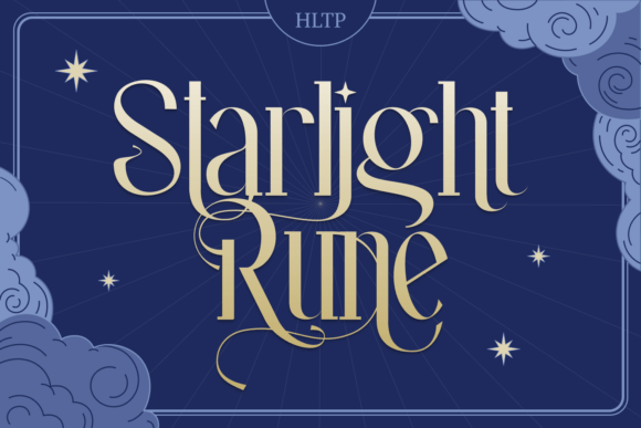 Starlight Rune: A Creative Font for Fantasy and Branding
