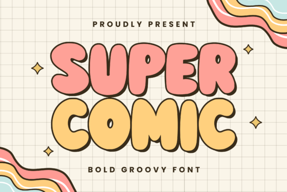 Super Comic: Capturing Summer's Groovy Vibe in Your Designs