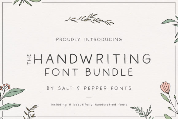 The Handwriting Bundle: Fonts That Actually Feel Human