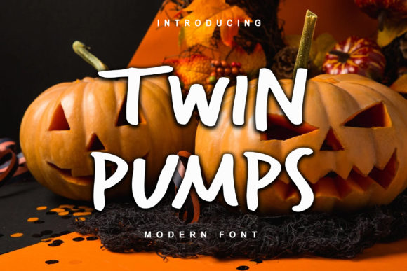 Twin Pumps: The Display Font for Effortless Creative Impact