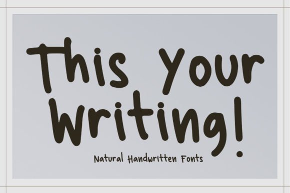 Why This Your Writing Font Feels Like a Conversation